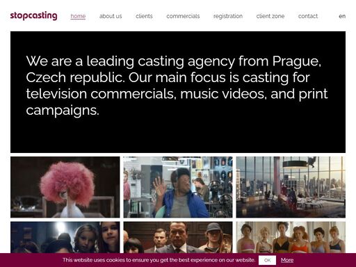 stopcasting was founded in 1998. over the years we grew, collected experience, and today we are one of the best casting agencies in the czech republic.