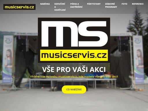 musicservis.cz, vše pro vaši akci