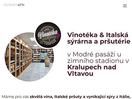 přijďte se přesvědčit o prvotřídní kvalitě našich vín do vinotéky v modré pasáži v kralupech nad vltavou. velkoobchod s vínem provozujeme již od roku 2001.