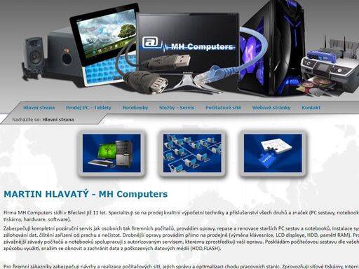 mh computers - prodej a servis počítačů břeclav, 