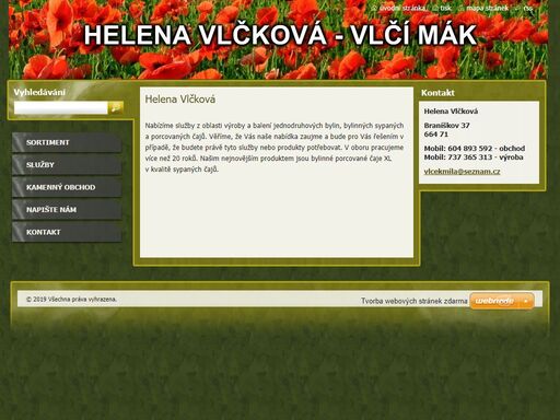 www.bylinycaje.cz