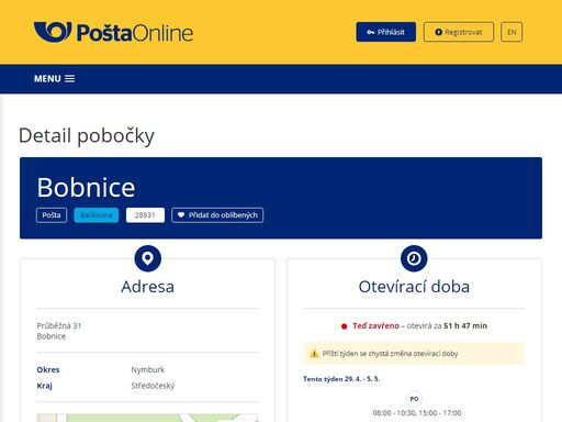 postaonline.cz/detail-pobocky/-/pobocky/detail/28931