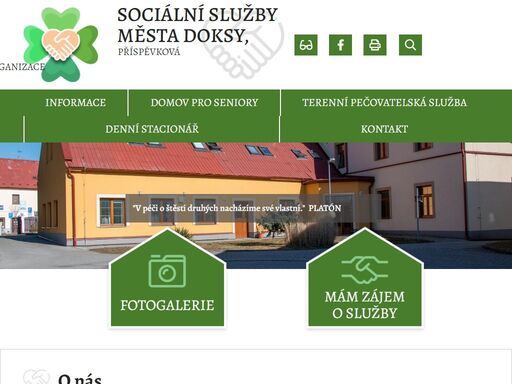 oficiální stránky sociální služby města doksy, příspěvková organizace