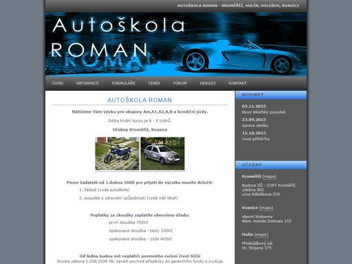 www.autoskolaroman.unas.cz