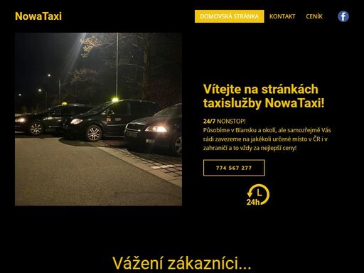 www.nowataxi.cz