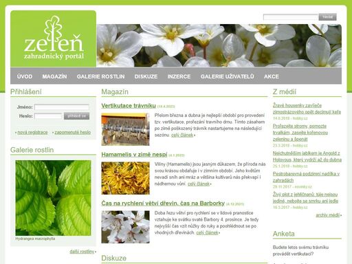 zelen.cz zahradnicky portal 