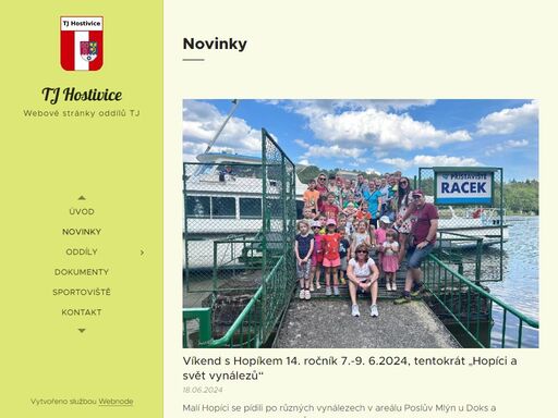 www.tjhostivice.cz