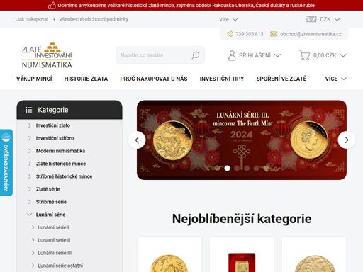 největší výběr zlatých a stříbrných mincí v čr najdete u nás. historické, sběratelské, moderní proof mince, investiční zlato i stříbro, platina, paládium. - zi-numismatika.cz