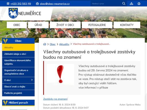 www.obec-neumerice.cz