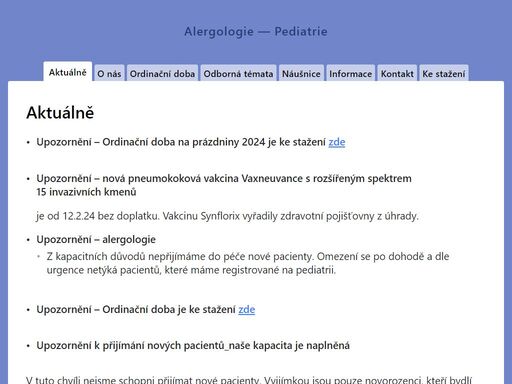 alergologie-pediatrie.cz