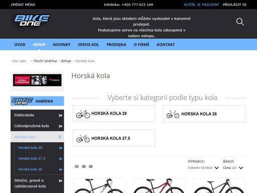 www.bikeone.cz