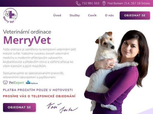 moderní veterinární ordinace pro vaše domácí mazlíčky v srbsku. naše hlavní priority jsou profesionální kvalita a lidský přístup.