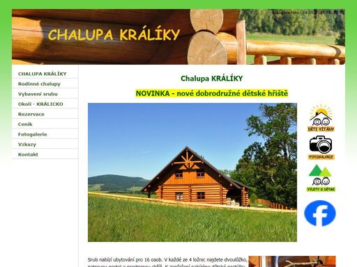 www.chalupakraliky.cz