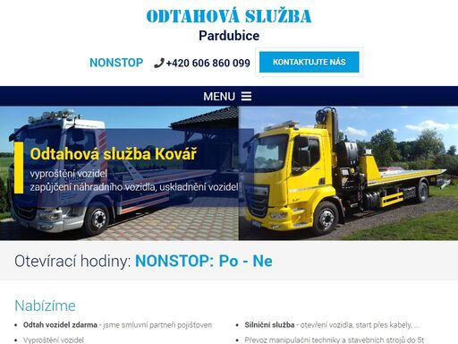 www.odtahova-sluzba-kovar.cz