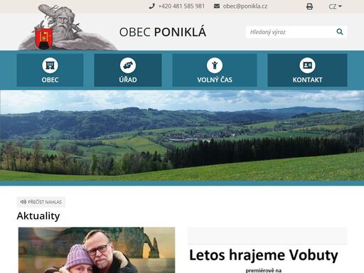 www.ponikla.cz