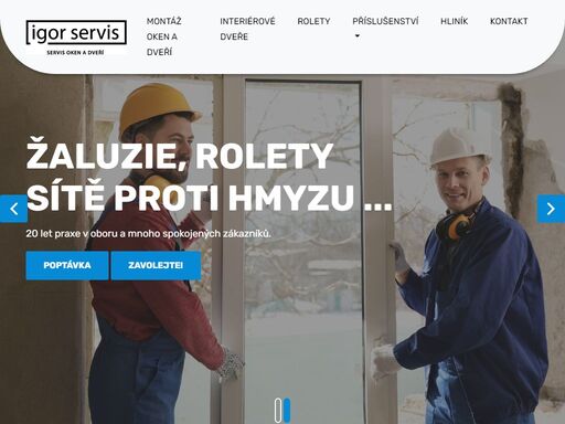 igorservis.cz - firma z milovic, která se zabývá montáží a servisem veškerých oken a dveří vč. příslušenství.
