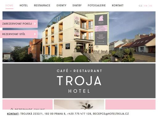 www.hoteltroja.cz