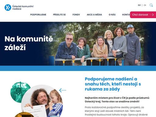 www.komunitninadace.cz