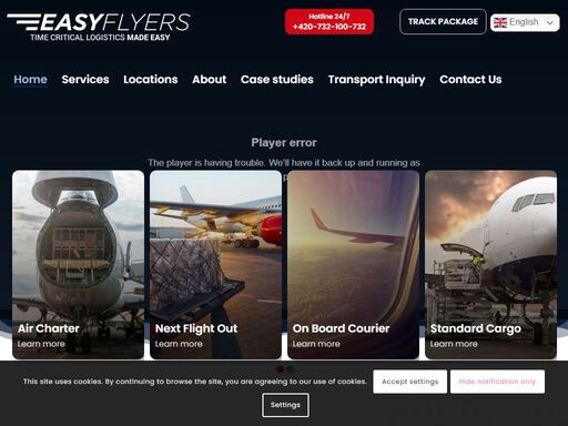 easyflyers logistics is a dynamic company dealing with the critical situations concerning the logistics flow of material, especially urgent transport.