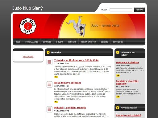 www.judo-slany.cz