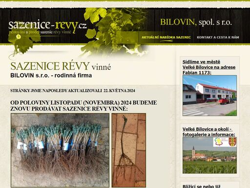 www.sazenice-revy.cz