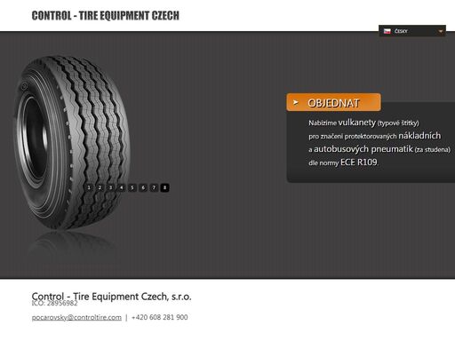 control - tire equipment czech. we offer production labels for marking retreaded truck tyres (cold process) according to the ece r109 standard.