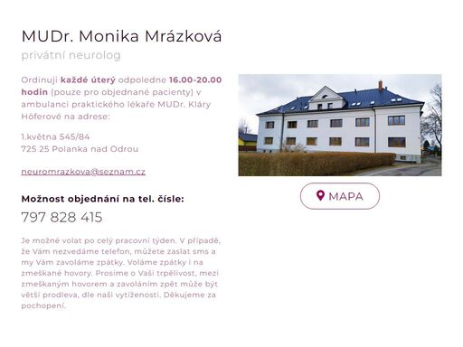 www.neurologie-mrazkova.cz