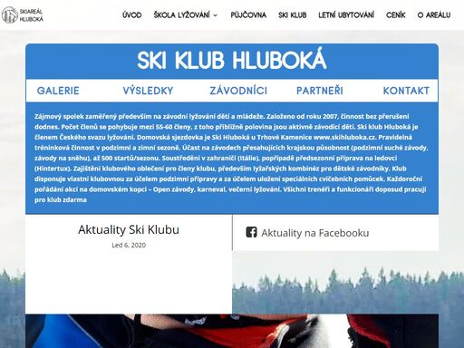 skihluboka.cz/skiklub