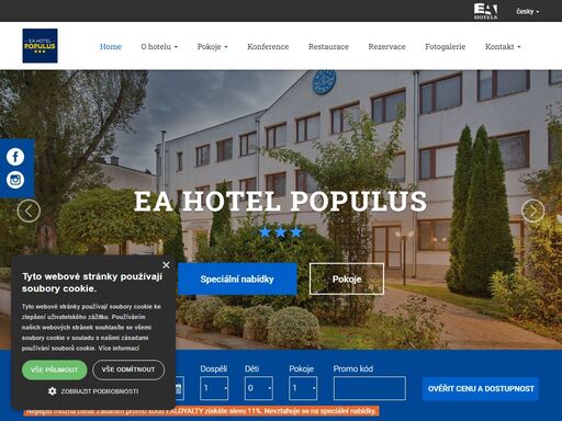 www.hotelpopulus.cz