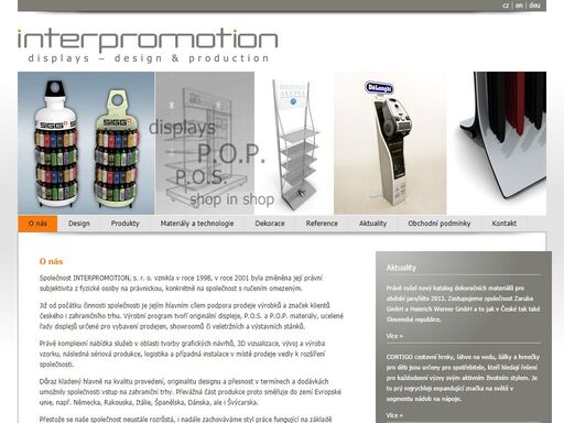 interpromotion: displays - design & production