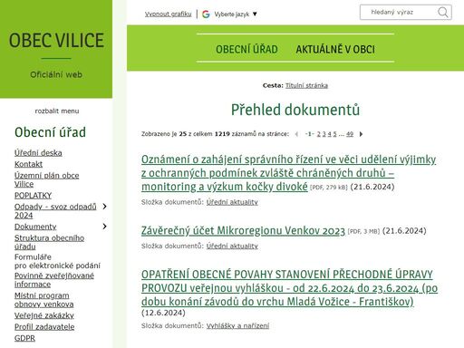 www.vilice.cz