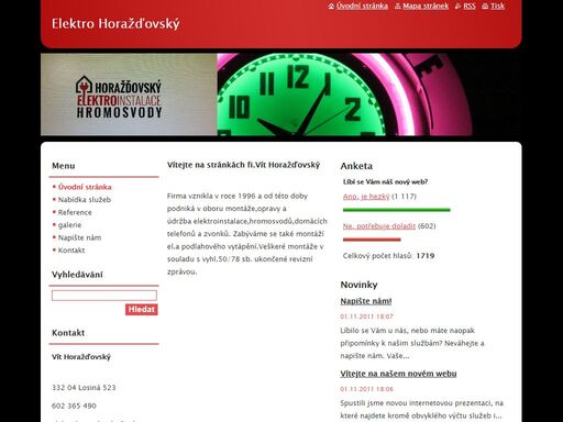 www.elektrohorazdovsky.cz