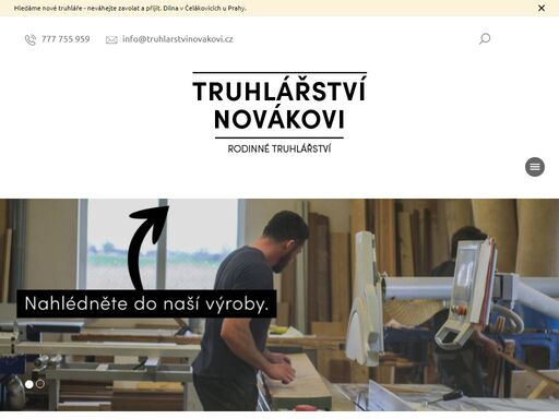 www.truhlarstvinovakovi.cz