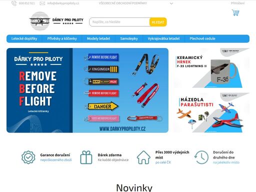 vítejte na e-shopu dárkyproiloty.cz. 