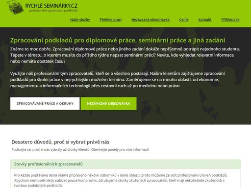 www.rychleseminarky.cz