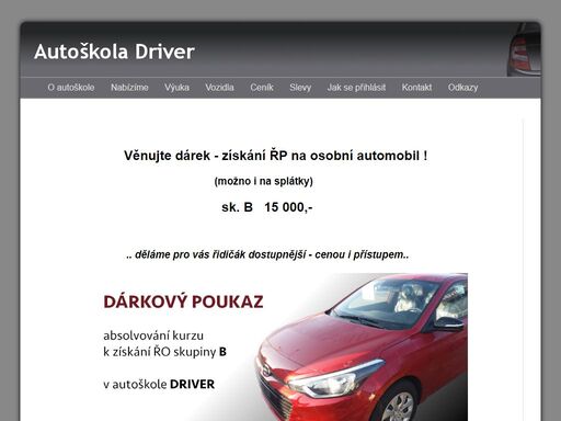 www.autoskoladriver.cz