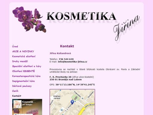 www.kosmetika-jirina.cz/kontakt.html