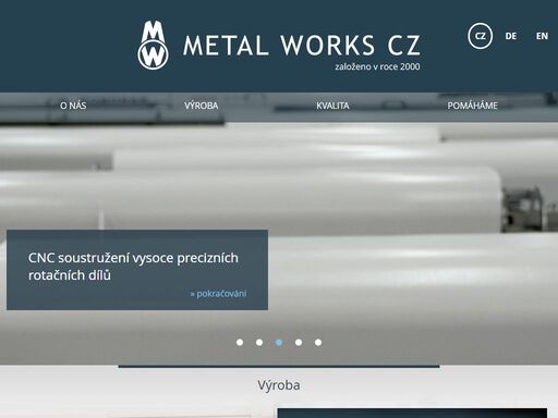 metal works cz s.r.o. - výroba malých litých součástek.