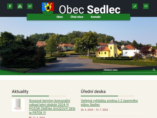 www.sedlec-obec.cz