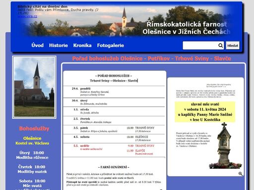www.farnost-olesnice.cz