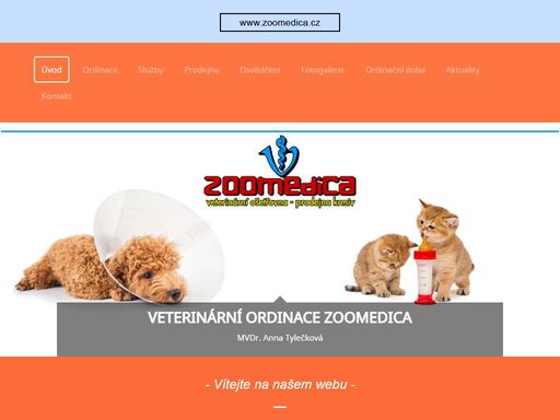veterinární ordinace zoomedica mvdr. anna tylečková se sídlem v palkovicích.