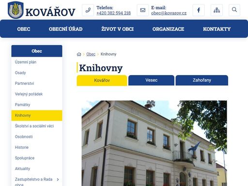 www.kovarov.cz/obec/knihovny