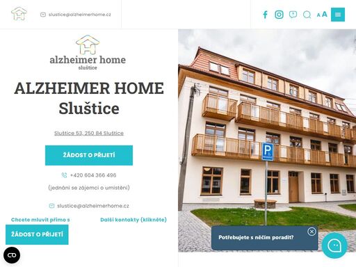 naleznete zde všechny informace, které potřebujete vědět o pobočce alzheimer home sluštice. důležitá kontaktní čísla, novinky a reference.