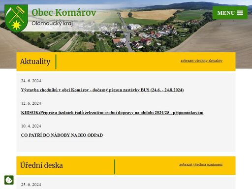 www.obec-komarov.cz