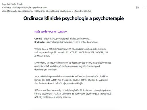www.klinickapsycholozka.cz