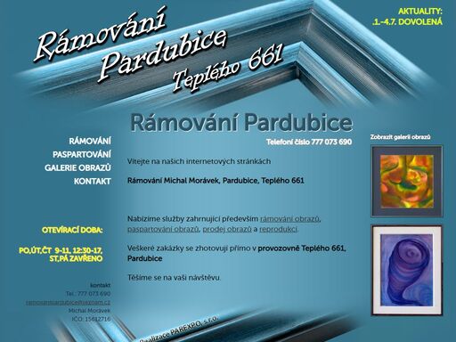 www.ramovani-pardubice.cz