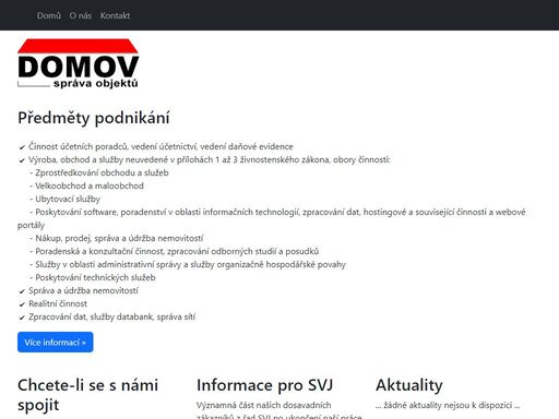 www.domov-sprava-objektu.cz