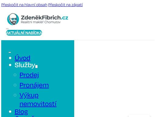 zdeněk fibrich – mezi realitami v chomutově jsem jako ryba ve vodě už 17 let. prodat dům? žádný problém. prodat rychle byt? hotovo.
