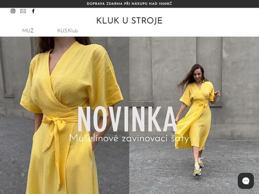 moderní mladá značka minimalistické a pohodlné módy. dámské i pánské oblečení slušivých střihů. lokální materiály, partneři a výrobci. ručně šité oblečení i doplňky, které šije kluk u stroje - kus.