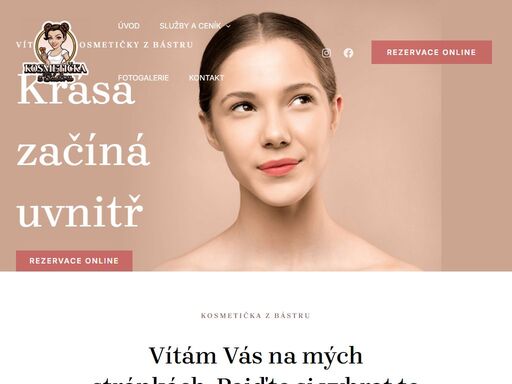 kosmetička z bástru nabízí individuální, kvalitní a moderní ošetření pleti. získejte zdravou a krásnou pleť díky profesionálnímu přístupu.